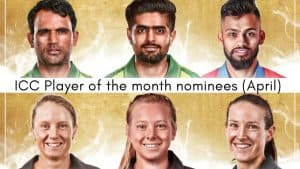 ICC announced Player of the Month nominations for April 2021