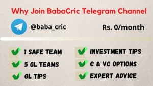 Why Join BabaCric Telegram Channel
