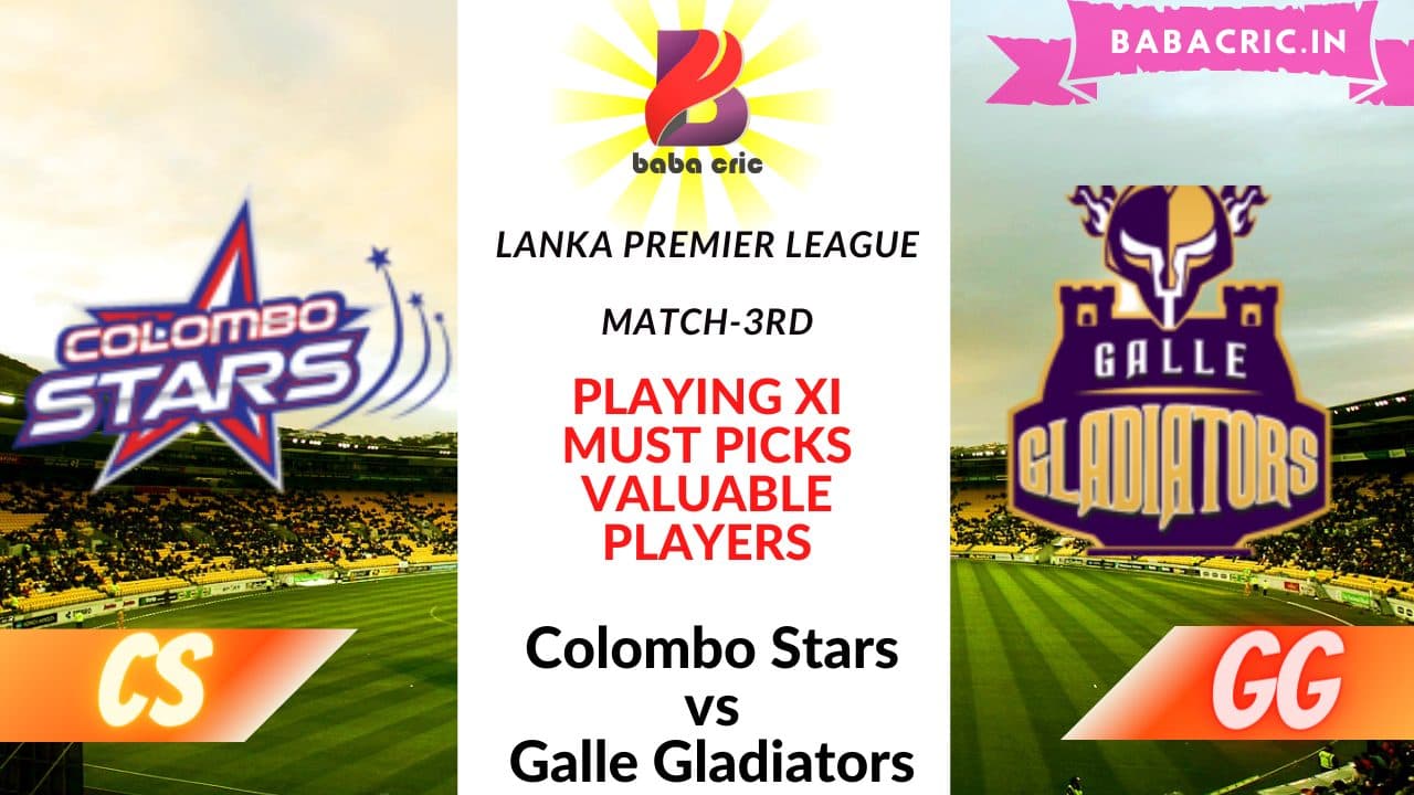 CS vs GG Dream11 Prediction Today with Playing XI, Pitch Report & Player Stats