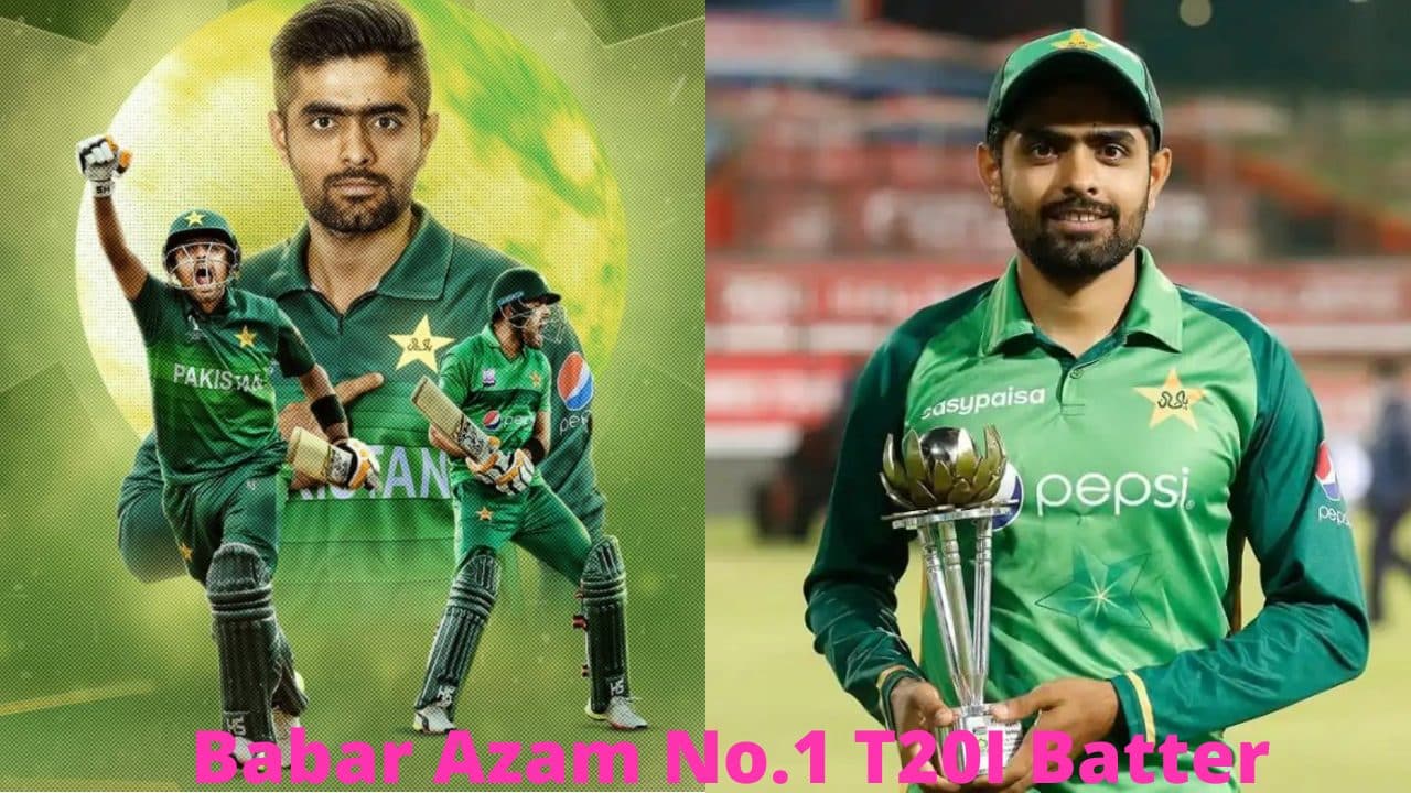 Babar Azam Reaches No.1 Spot in T20Is in ICC Rankings