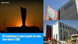 ICC Slow Overrate Penalties in T20Is