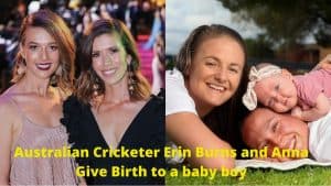 Aus Erin and Anna birth baby