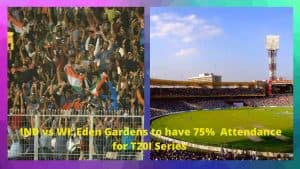 IND vs WI Eden Gardens
