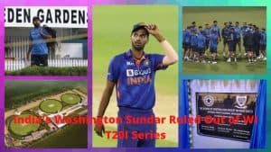 Sundar IND vs WI T20Is