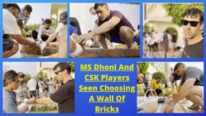 MS Dhoni And CSK Players