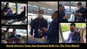 SA Team Reached Delhi