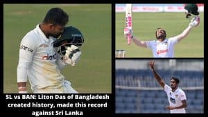 SL vs BAN: Liton Das of Bangladesh created history, made this record against Sri Lanka