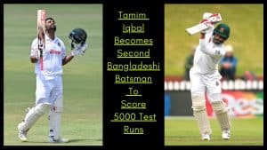 Tamim Iqbal 5000 Test Runs