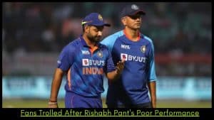Rishabh Pant Fans Trolled