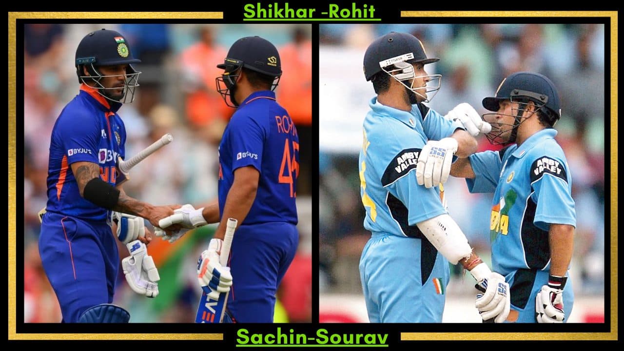 IND vs ENG 1st ODI: After Sachin-Sourav, Shikhar -Rohit Became The Second Indian to Score 5000 Runs in Opening