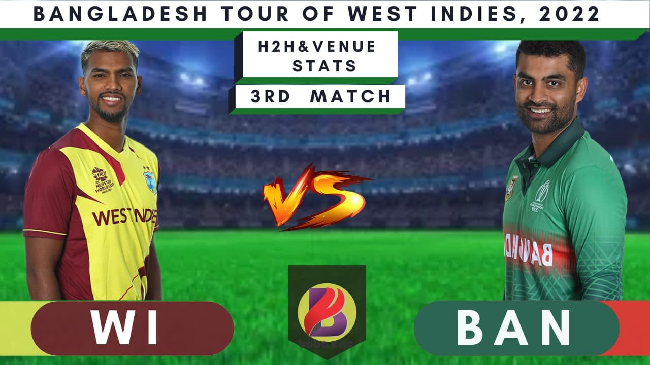 WI vs BAN Dream11 Prediction Today With Playing XI, Pitch Report & Players Stats