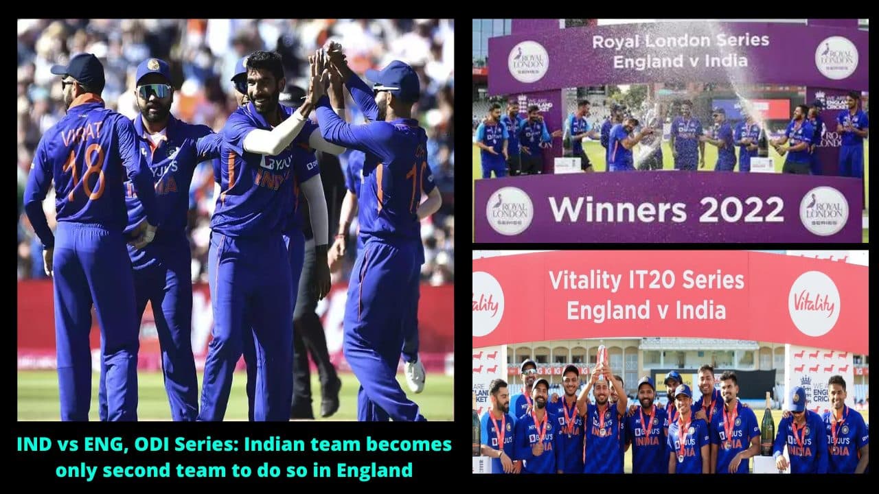 IND vs ENG, ODI Series: Indian team becomes only second team to do so in England