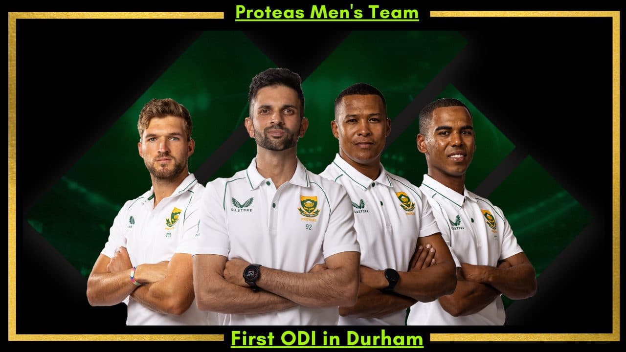 The Proteas Men’s Team will Take On England For The First ODI in Durham On Tuesday