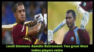 Lendl Simmons -Ramdin Retirement Two great West Indies players retire