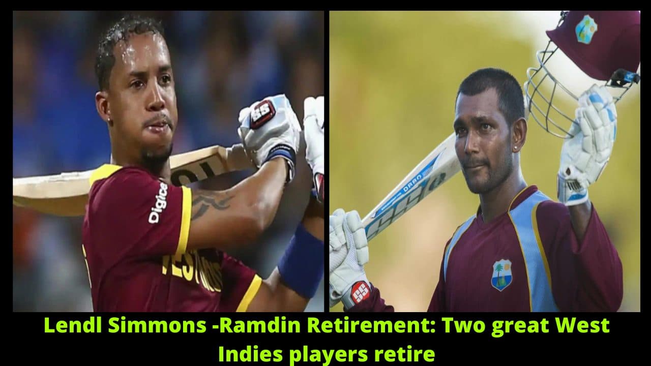 Lendl Simmons -Ramdin Retirement: Two great West Indies players retire