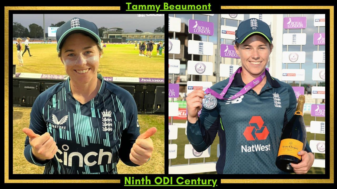 English Cricketer Tammy Beaumont Hits Her Ninth ODI Century