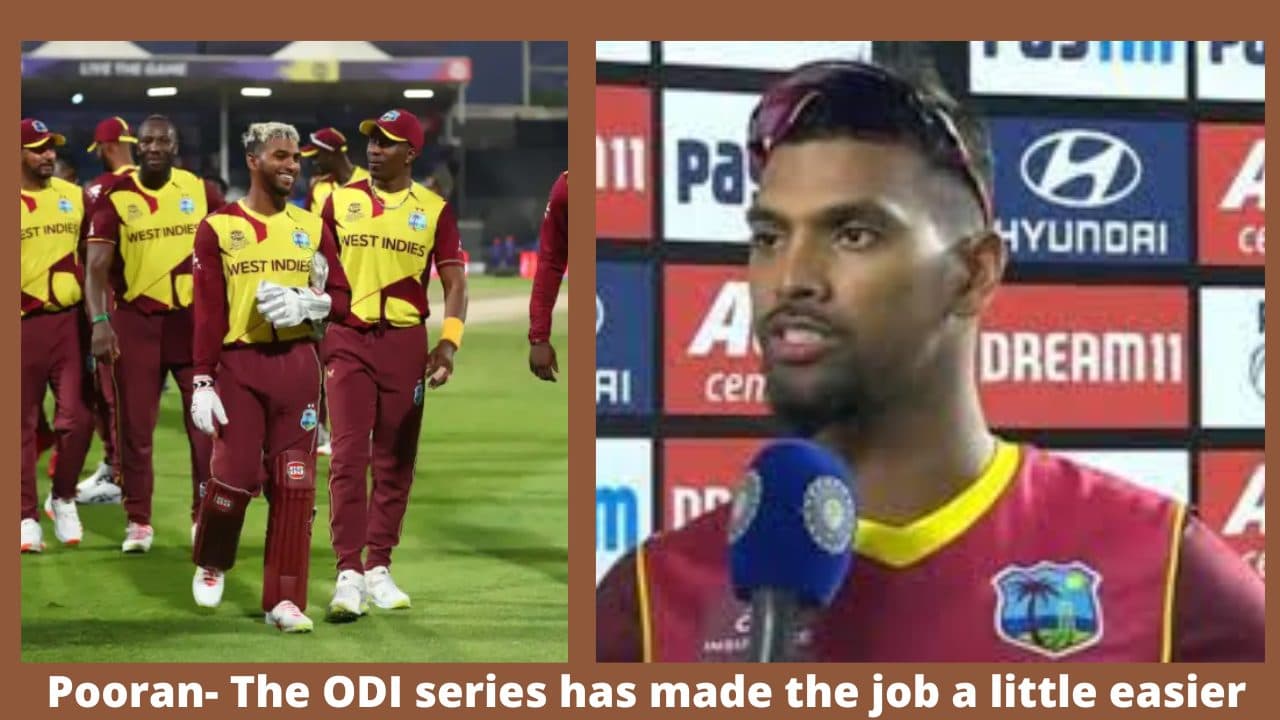 IND vs WI: Pooran- The absence of many Indian players in the ODI series has made the job a little easier