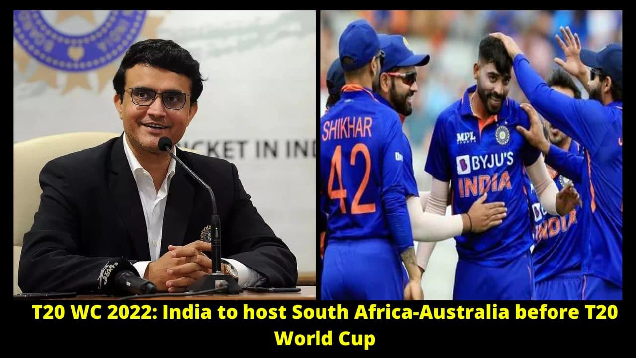 T20 WC 2022: India to host South Africa-Australia before T20 World Cup