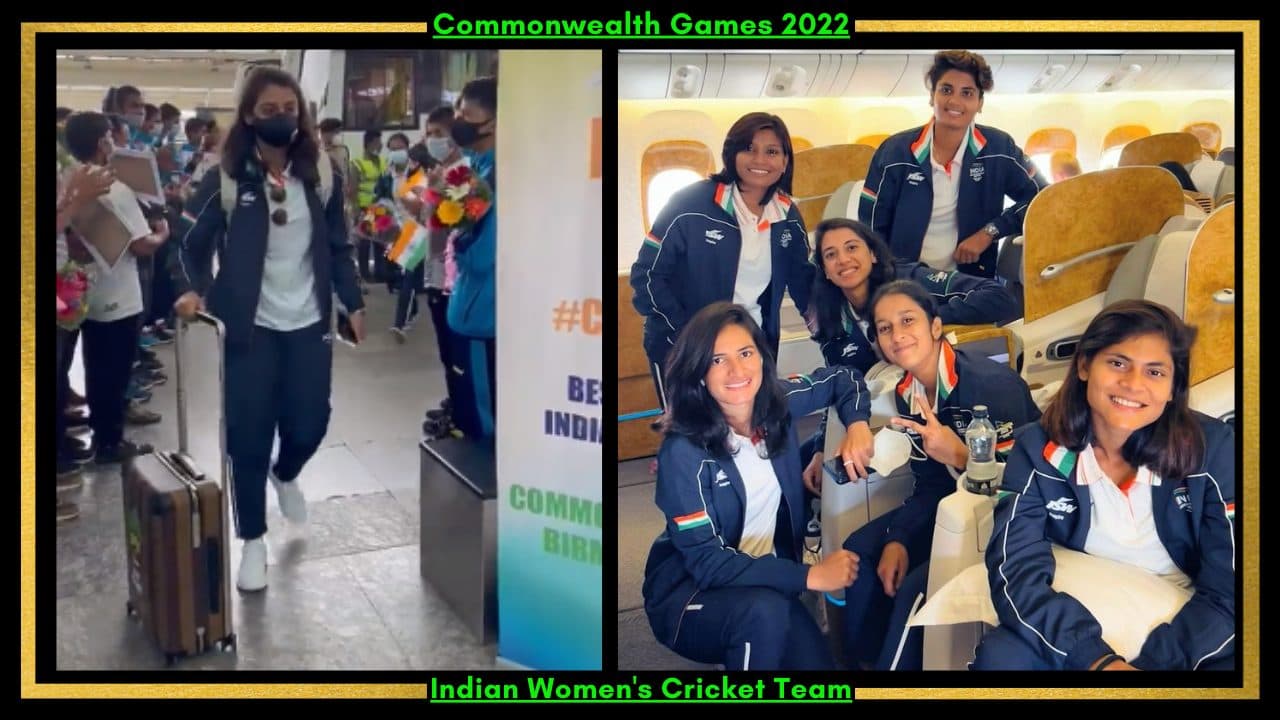 Indian Women’s Cricket Team Leaves For Commonwealth Games After Getting A Visa