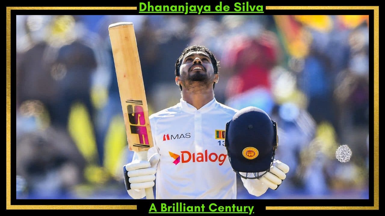 Sri Lanka’s Dhananjaya de Silva Scored A Brilliant Century in The Second Innings