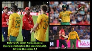 ENG vs SA South Africa made a strong comeback in the second match, leveled the series 1-1