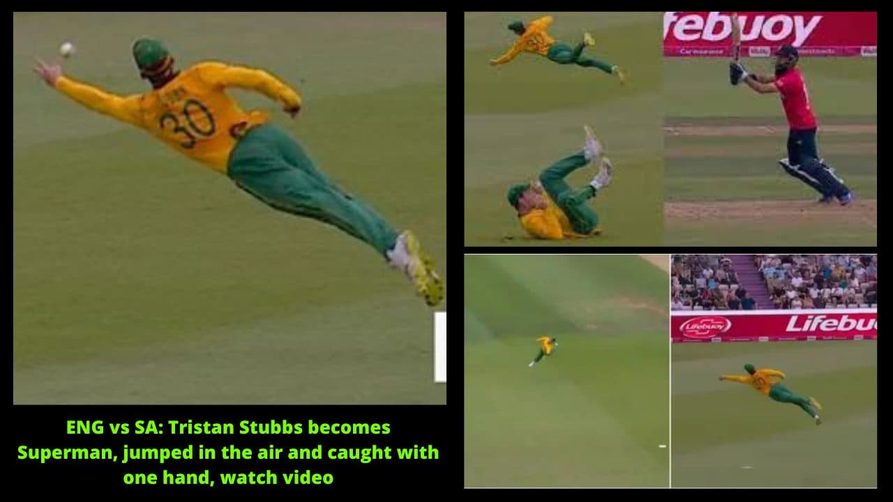 ENG vs SA: Tristan Stubbs becomes Superman, jumped in the air and caught with one hand, watch video