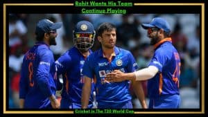 Rohit Wants team Playing T20 WC