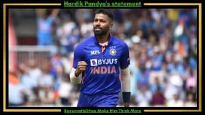 Hardik Pandya Statement