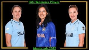 ICC Women's Player July 2022