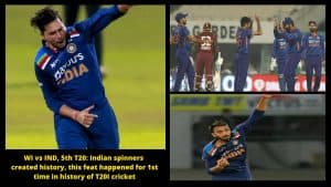 WI vs IND, 5th T20 Indian spinners created history, this feat happened for 1st time in history of T20I cricket