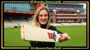 Emma ICC Women's Player month