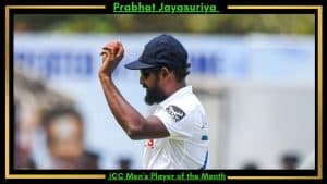 Jayasuriya ICC Men's Player Month