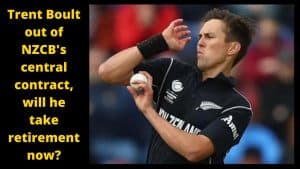 Trent Boult out of NZCB's central contract, will he take retirement now