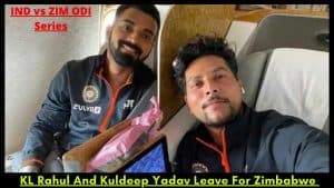 Rahul and Kuldeep Leave for ZIM