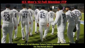 ICC Men's 12 Member FTP