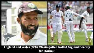 England and Wales (ECB) Wasim Jaffer trolled England fiercely for 'Bazball'