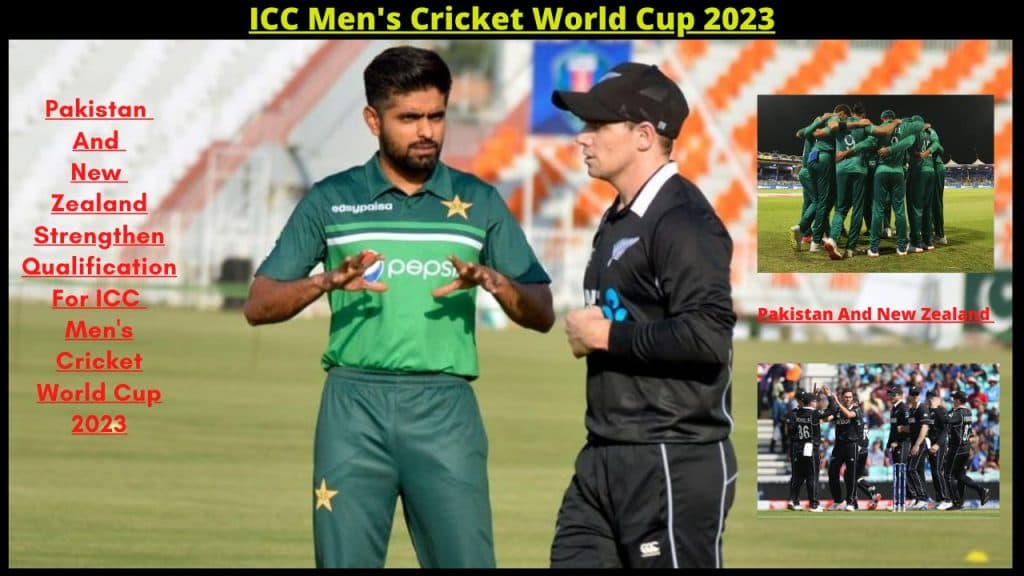 Pak and NZ ICC Men's WC 2023