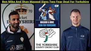 MIke and Masood Signs Yorkshire