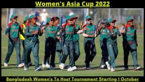 BANW To Host Asia Cup 2022