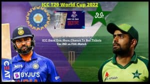 IND vs PAK World Cup 2022 Tickets