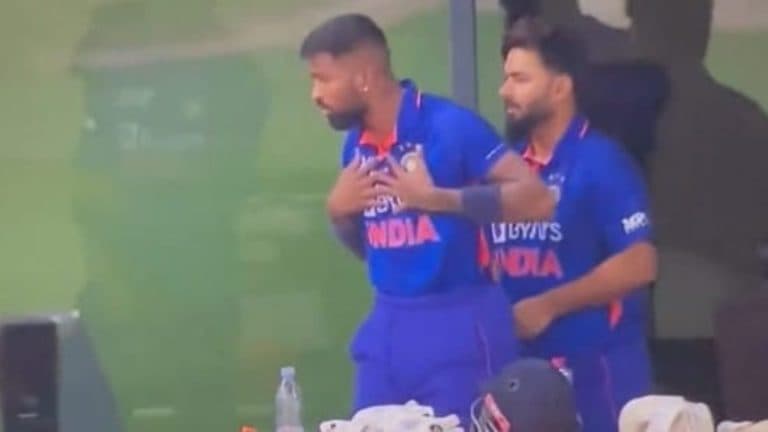 This incident happened between Hardik Pandya and Rishabh Pant, confusion happened in the dugout of Team India