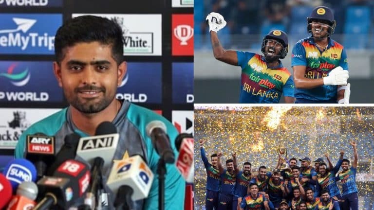 Asia Cup Finals: After losing the Asia Cup, Captain Babar Azam told the real reason for title defeat, watch video