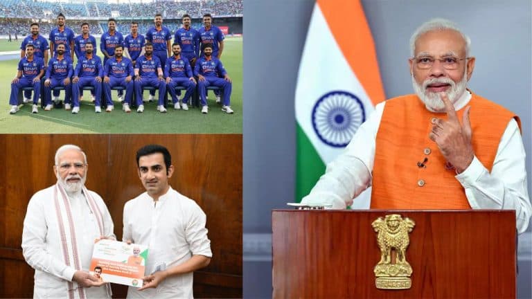 Cricket team wish PM Modi Birthday
