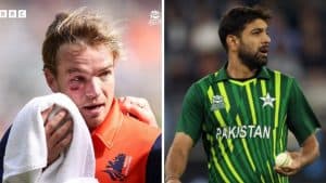 PAK vs NED: Friendship was seen between Haris Rauf and Bus de leede, won the hearts of cricket fans around the world