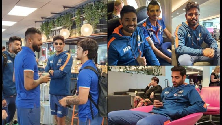IND Players Reached Mount Maunganui