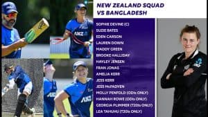 NZW Announce Squad