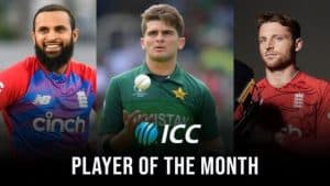 ICC Announces Nominees For November Men's Player Of Month