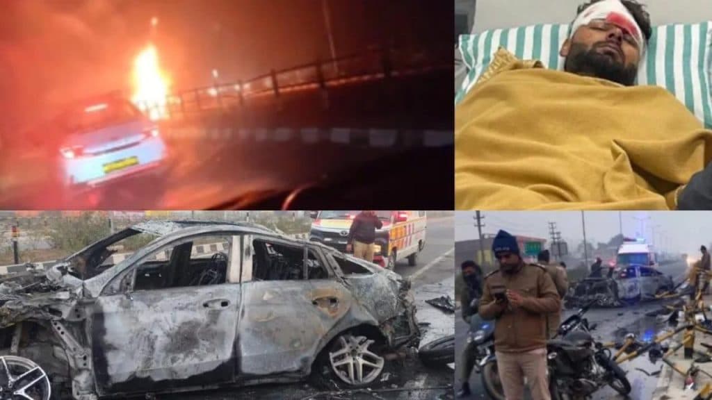 Pakistani cricketer's post for Rishabh Pant 's safety went viral (Car Accident)