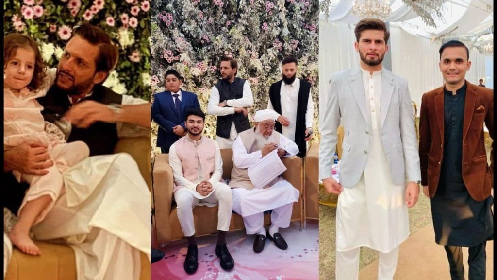 Afridi Daughter's Aqsa Got Married Shaheen