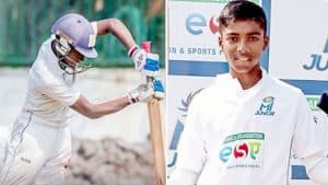 Mumbai's 13-year-old Yash Chavde played an inning of unbeaten 508 runs